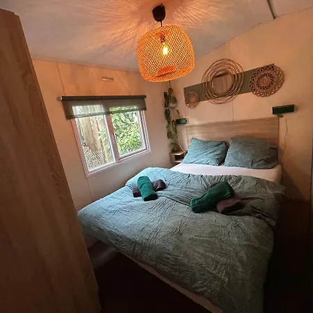 Boshuisje Met Sauna In *